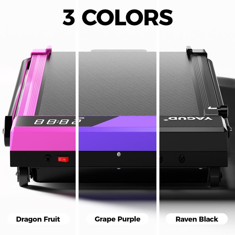 QuietGlide Electric Treadmill Pro - with Handrail, Remote & LED Display